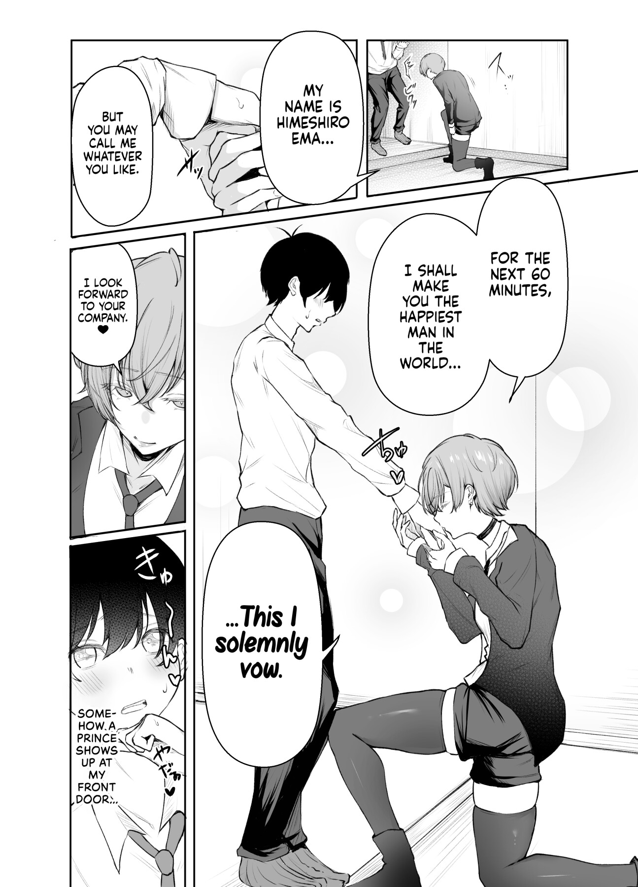 Hentai Manga Comic-The Story of When I Called a Call Girl Service And a Pushover Prince-type Girl Showed up-Read-14